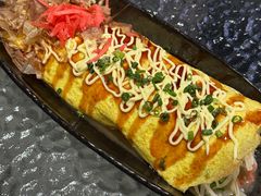 蛋包蔬菜五花肉-九州酒场ひこぞう(1号店)