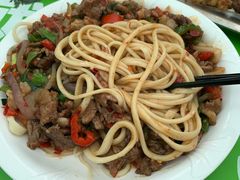 过油肉拌面-托克逊老四号餐厅