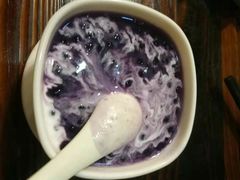 紫薯牛奶西米露-黄祥华养生堂·炖汤·营养蒸饭(岭南天地店)