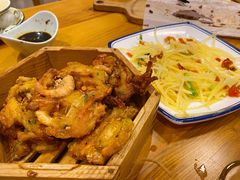 -丁记盐蘸牛肉·新杭菜(河东路店)