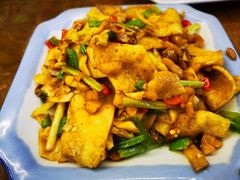 萝卜丁炒蛋皮-原味缘菜馆