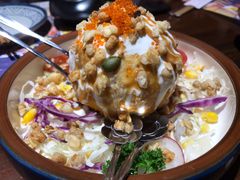 炸温泉蛋土豆泥沙律-仙隐小鹿料理食堂(沙市人信汇店)