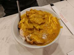 马来咖喱鸡排滑蛋饭-有章牛杂(石厦店)