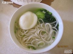 赠送的长寿面-金百万烤鸭店(马甸店)