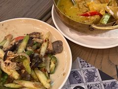 马拉盏炒芦笋-CHINCHIN 青青·泰国料理(万象食家店)