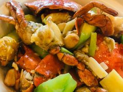 海蟹焖胜瓜-金城大酒店-中餐厅(汾江中路店)