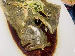 清蒸多宝鱼-松沪名灶·豆浆鱼头·新上海菜(飞航吾悦广场店)