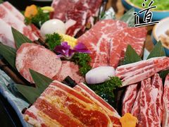 黑胡椒秘制肥牛-明洞阿姨·韩式酱蟹烤肉·创意料理(三元桥店)