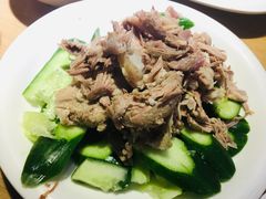 黄瓜拌拆骨肉-吕氏疙瘩汤·海鲜新鲁菜(凯德mall新都心店)