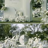 宁波婚礼💒淡蓝色韩式极简婚礼💒