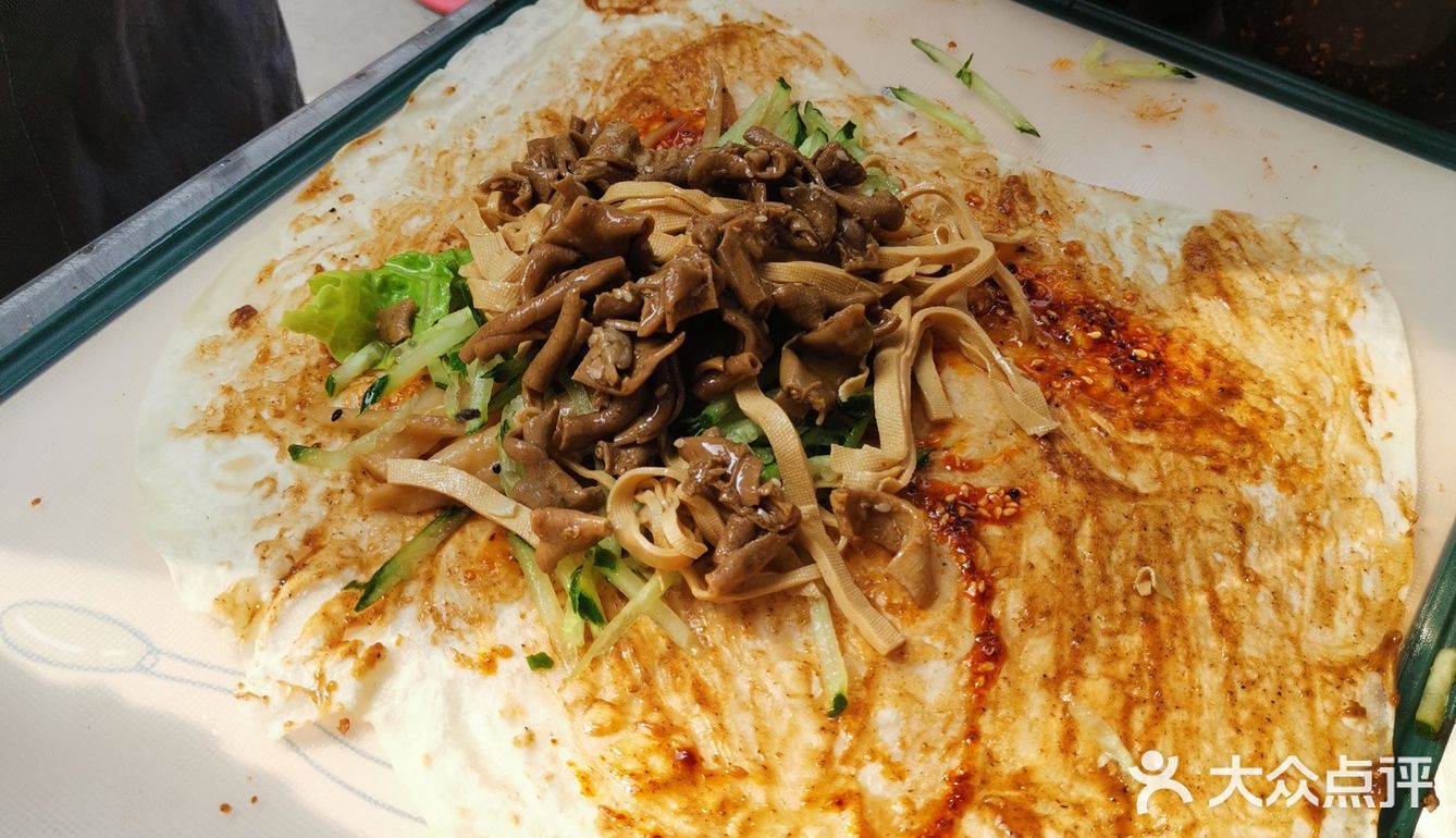 超多料的卤肉卷！！！