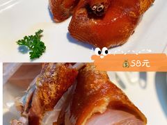 大厨玻璃脆皮妙龄乳鸽-天然台1908(中建广场店)