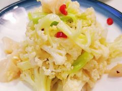 有机菜花拌贝丁-渔娘渔家丹东海鲜(东直门店)