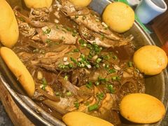 鱼锅饼子-五谷丰登农家院·地道胶东菜·海鲜烧烤(威海店)