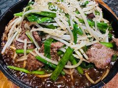 牛肝炒韭菜豆芽-九州酒场ひこぞう(1号店)