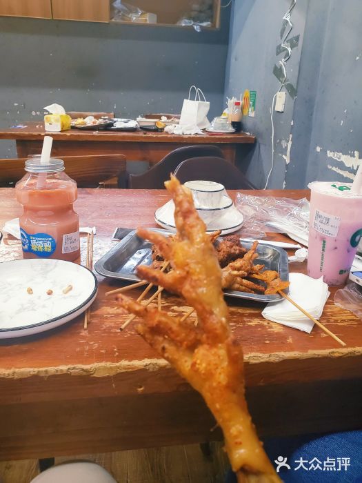 鸡爪王·烧烤·家烧海鲜(外滩老店)烤鸡爪图片