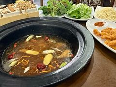 菌汤-菌乡缘·野生菌蒸汽鱼火锅(江边夜市店)