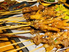 -路边摊小炉子烧烤