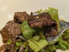 云南皱皮椒小炒雪龙黑牛肉-北京泰富酒店-柏景轩中餐厅