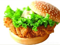 香辣鸡腿堡-华莱士·炸鸡汉堡(火车站店)