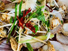 油泼扇贝-1910老鲁味海鲜·戳子肉·青岛菜(金沙滩店)