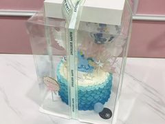 网红小马渐变色动物奶油蛋糕-艾加柒克蛋糕茶歇甜品台(春熙路店)