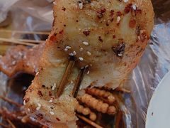 隔壁家串起烤的年糕-袁师傅烤肉(弹子石店)