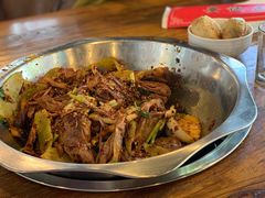 主打的干锅鸭头-安诚居干锅鸭头(八角店)