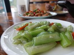 白油丝瓜-不相离盐帮菜(郎园店)
