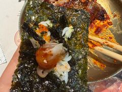 -草家酱蟹炭火烤肉店(珲春南路一店)