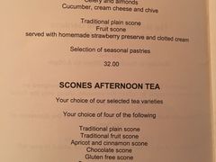菜单-Afternoon Tea at The Goring