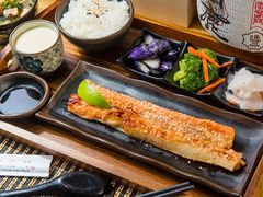 烤鮭魚肚定食-筑地乐乐町(林口店)