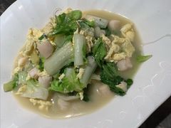 扇贝小白菜-前海沿·海鲜水饺青岛菜(乐客城店)