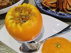 蟹酿橙-品味楼·醉卤·酱排骨·无锡特色菜