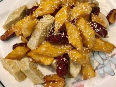 拔丝三品-黄家饺子东北特色菜馆(湖滨商业街店)