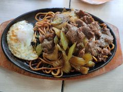 铁板牛肉炒面-王家沙点心店(西康路店)