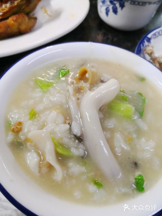 适口餐厅砂锅粥(公信路总店)象拔蚌扇贝粥图片