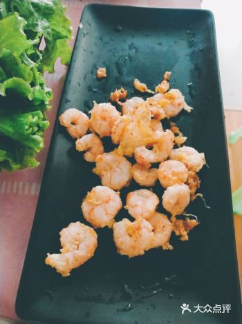 香酥嫩滑营养美味的炸大虾仁