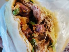 霸王卷膜（鸡腿肉&nbsp;卤蛋&nbsp;主菜）-卷五味·李老二卷馍(学则路店)