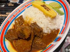 咖喱揸腩饭-敏华冰厅(天河城店)