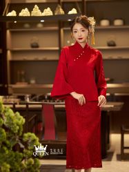 点击看大图 -艾拉·女王婚纱礼服馆