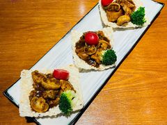 蘑菇素牛干-如禾素食·下午茶·糖水