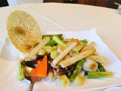 铁棍山药炒芦笋-利苑酒家(金宝店)