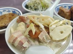 腌笃鲜-谈灵农家柴爿菜饭