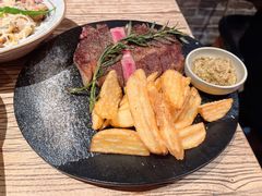 安格斯眼肉牛排薯条-幸邻食堂