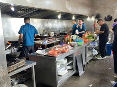 自助取餐区-西门岛码头海鲜馆