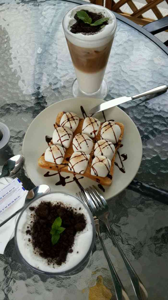 dream café咖啡馆-"沙冰很细腻,芝士蛋糕孩子很爱吃,一口气了.