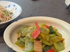 青番茄炒肉-花迹(富春江东街店)