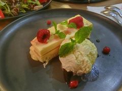 芒果慕斯加冰淇淋-HIGH FIVE哈福手工汉堡(桂林路店)