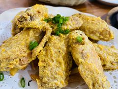 咸蛋黄焗鸡翼-南记食粥坊·宵夜大排档(莲花总店)